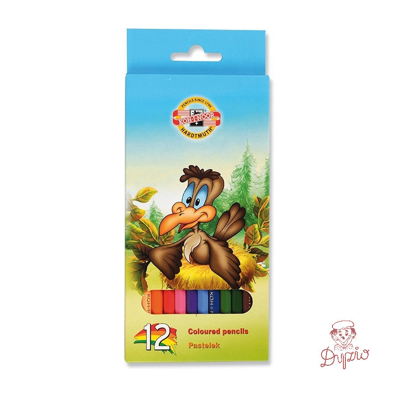 Kredki szkolne 12 kol. SZOP 3552 KOH-I-NOOR