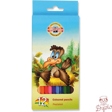 Kredki szkolne 12 kol. SZOP 3552 KOH-I-NOOR