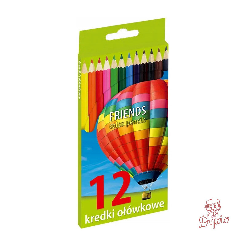 Kredki 12kol FRIENDSHIP/UNIONL /GRAND 170-1374/170-1373