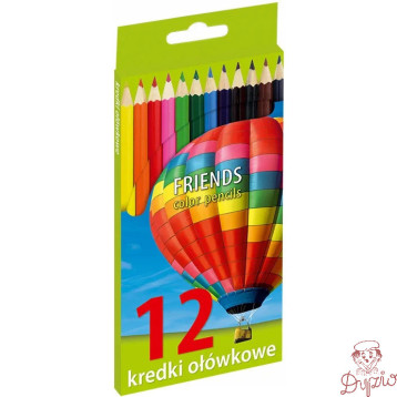 Kredki 12kol FRIENDSHIP/UNIONL /GRAND 170-1374/170-1373