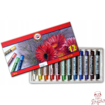 Kredki pastele suche 12 kol. 8512 KOH-I-NOOR