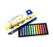Pastele suche zestaw 12 kolory PRESTIGE kwadratowe 323120001 ASTRA