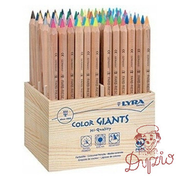 Kredka GIANTS pojedyńcza mix kolor 9400 LYRA