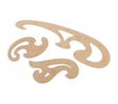 Krzywiki zestaw 3 (3szt.) 750068 / 7470S KOH-I-NOOR