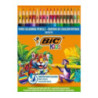 Kredki drewniane ECO SMOOTH 48 kolorów 303184 BIC