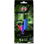 Kredki 12 kolorów DINO 3592 KOH-I-NOOR