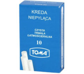 Kreda szkolna biała 10szt 81200 TOMA