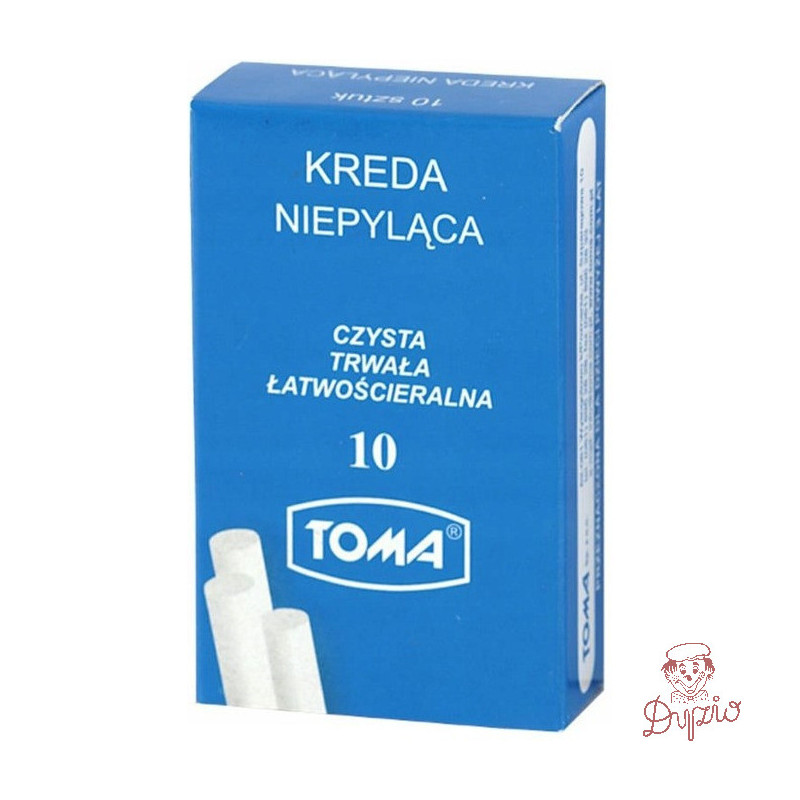 Kreda szkolna biała 10szt 81200 TOMA