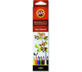 Kredki akwarelowe MONDELUZ 6 kolorów 3715 KOH-I-NOOR