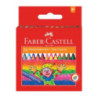 Kredki woskowe 24 kolory KLOWN opakowanie kartonowe FC 120057 FABER-CASTELL