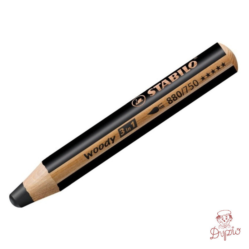 Kredka STABILO WOODY 880/750 czarna
