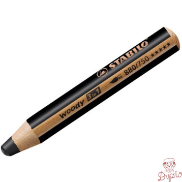 Kredka STABILO WOODY 880/750 czarna