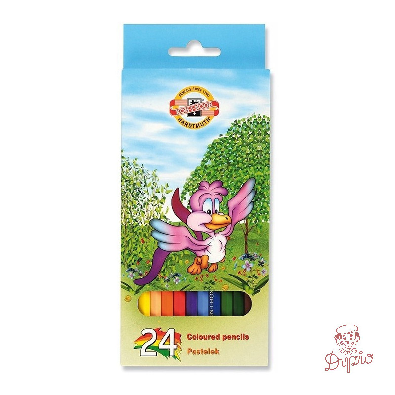 Kredki szkolne 24 kol. SZOP 3554 KOH-I-NOOR