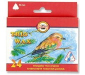 Kredki TRIO WAX JUMBO 24 kol. 10mm 8274/2 KOH-I-NOOR