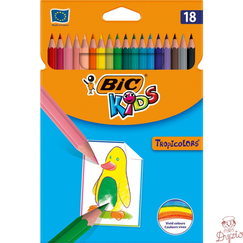 Kredki BIC Tropicolor 18kolorów 832567