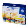 Pastele suche zestaw 24 kolory PRESTIGE kwadratowe 323120002 ASTRA