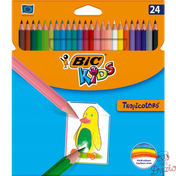 Kredki BIC Tropicolor 24kolorów 832568