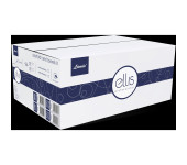 Ręcznik biały ZZ V-FOLD ELLIS Professional 100% celuloza z fioletowym nadrukiem 2615