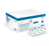 Ręcznik biały AFH VELVET ZZ V-FOLD 3000 składek 2warstwy 23x25cm celuloza 5600016/5600041/5600044