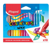 Kredki COLORPEPS świecowe 18 kolorów 861012 MAPED