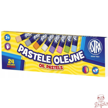 Pastele olejne zestaw 24 kolory kredki 313112002 ASTRA