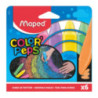 Kreda chodnikowa COLOR PEPS 6 kolorów, pud z zawieszką 936010 MAPED