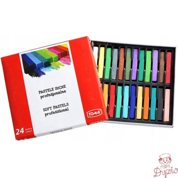 Kredki pastele suche 24 kolory TO-580 TO-580 TOMA
