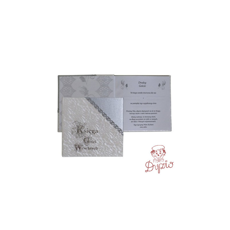 Księga Gości Weselnych 225x220mm 1829-319-105 WARTA