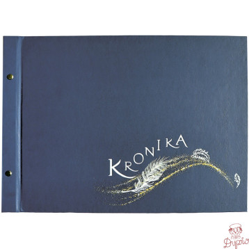 Kronika A3 malowana pozioma granatowa 415x297mm 1829-319-066 WARTA
