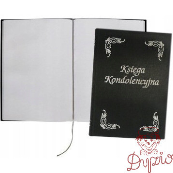 Księga kondolencyjna A4 pionowa mix kolorów 1829-319-109 WARTA