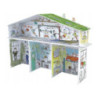 Kolorowanka składana 3D XXL Domek tylko dla chłopaków PD-000203 MONUMI