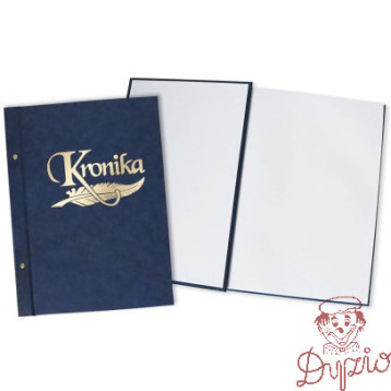 Kronika A3 310x420 pionowa granatowa złocona 319-078 WARTA