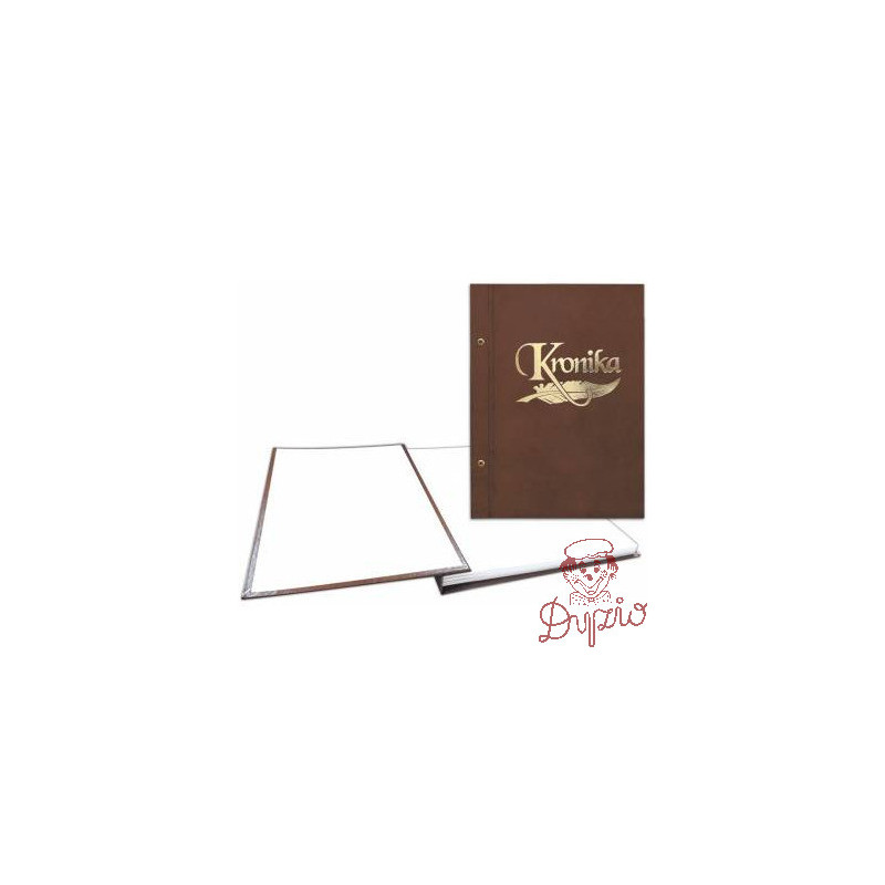 Kronika 310 x 420mm pionowa brąz złocony 1829-319-076 WARTA