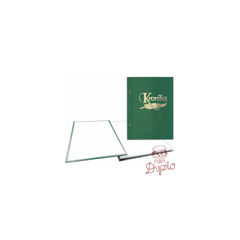 Kronika 310x420mm pionowa zielony złocony 319-079 WARTA