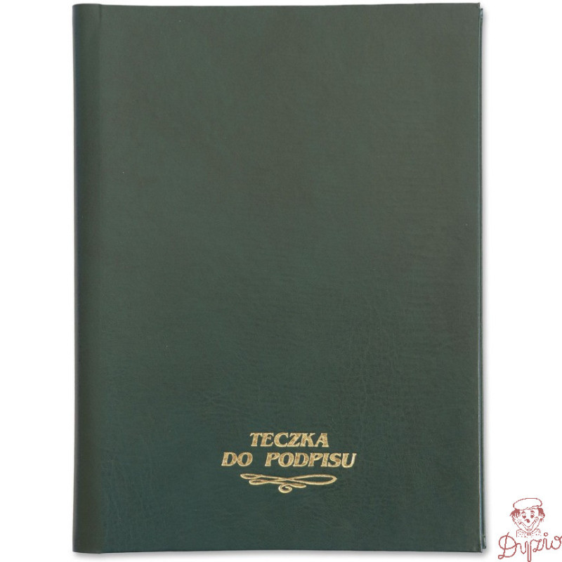 Teczka do podpisu 20k zielona 920-030 WARTA