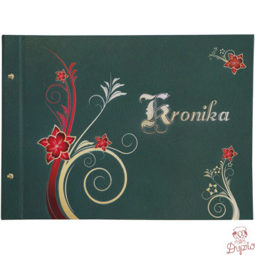 Kronika A3 malowana pozioma zielona 415x297mm 1829-319-067 WARTA
