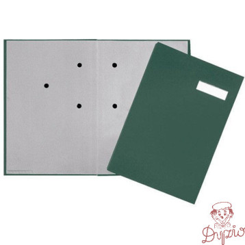 Teczka do podpisu 20-częściowa zielona PP P2419233 DURABLE