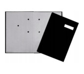 Teczka do podpisu 20-częściowa czarna PP P2419244 DURABLE