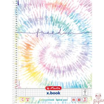 Kołozeszyt A4 80k kratka FREEDOM NEW BATIK 400173296 HERLITZ