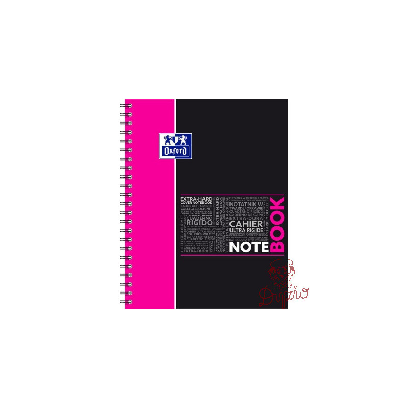 Kołozeszyt A4 80k kratka NOTEBOOK mix kolor 400037406 OXFORD