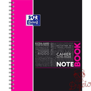 Kołozeszyt A4 80k kratka NOTEBOOK mix kolor 400037406 OXFORD