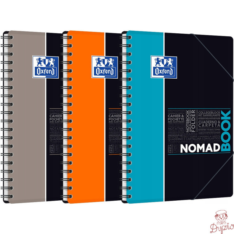 Kołonotatnik B5 80k kratka STUDENT NOMADBOOK 400100861 OXFORD