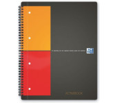Kołonotatnik A4 80k kratka PP OXFORD Activebook International 100104329