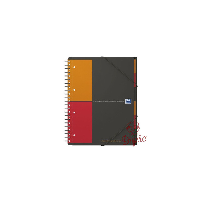 Kołonotatnik A4+ 80k kratka OXFORD Organiserbook International 100102777