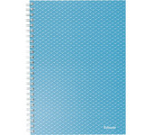 Kołonotatnik Colour`Breeze A5 w kratkę niebieski 628466 ESSELTE