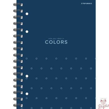 Kołozeszyt A4 100k kratka COLORS 400169230 TOP 2000