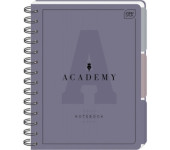 Kołozeszyt A4 100k. kratka 90g przekł PP ACADEMY