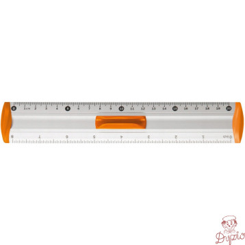 Linijka aluminiowa 20cm uchwyt pomarańczowy BL040-PB TETIS