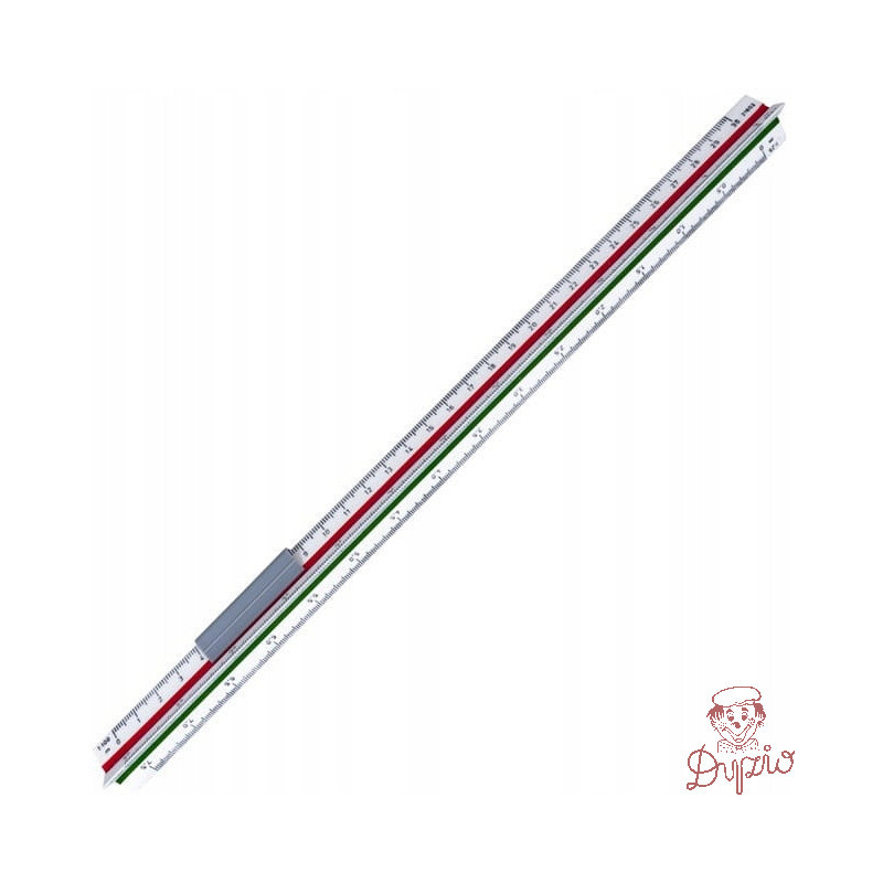 Linijka skalówka trójboczna budowlana 602 KOH-I-NOOR 715004