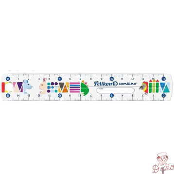 Linijka 15cm Combino 811224 PELIKAN